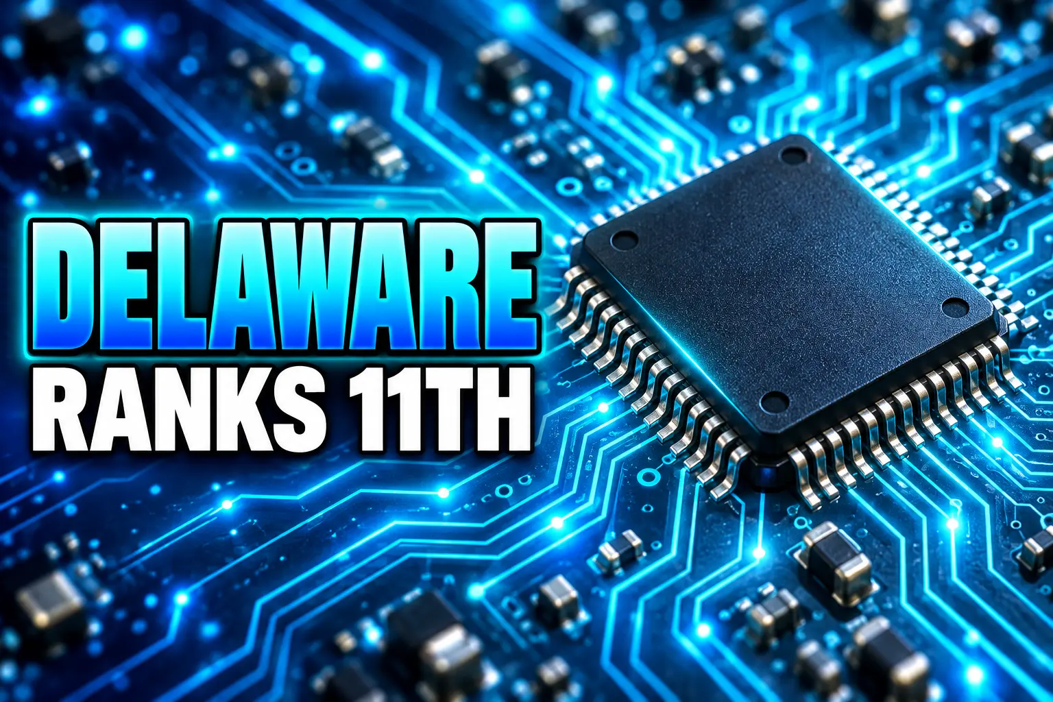 Delaware ranks 11th gadget score $83.82