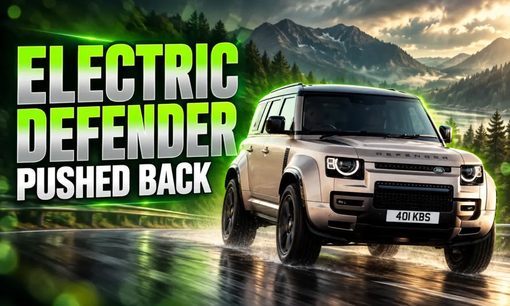 Land Rover electric Defender delayed to 2030s