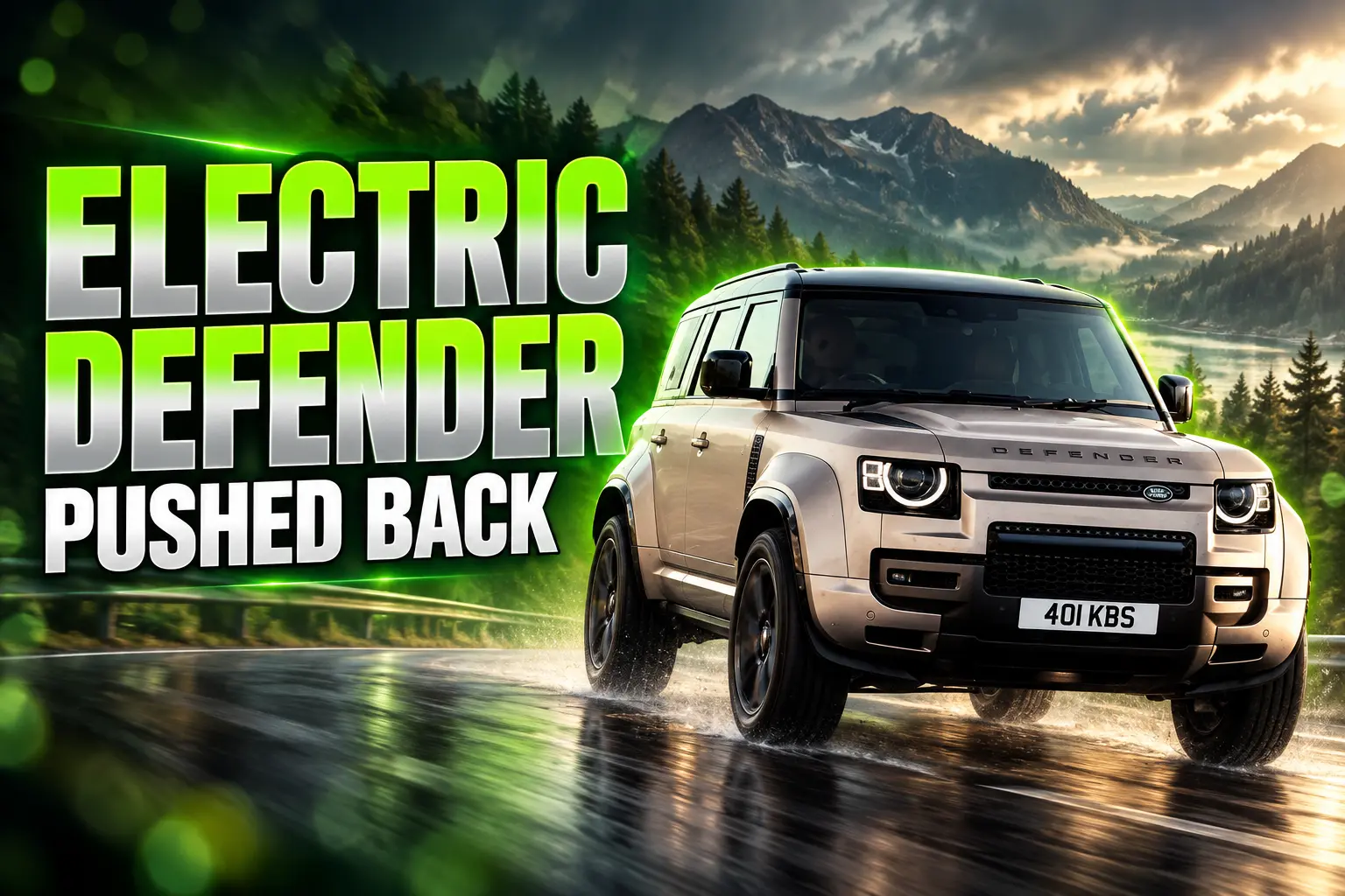 Land Rover electric Defender delayed to 2030s
