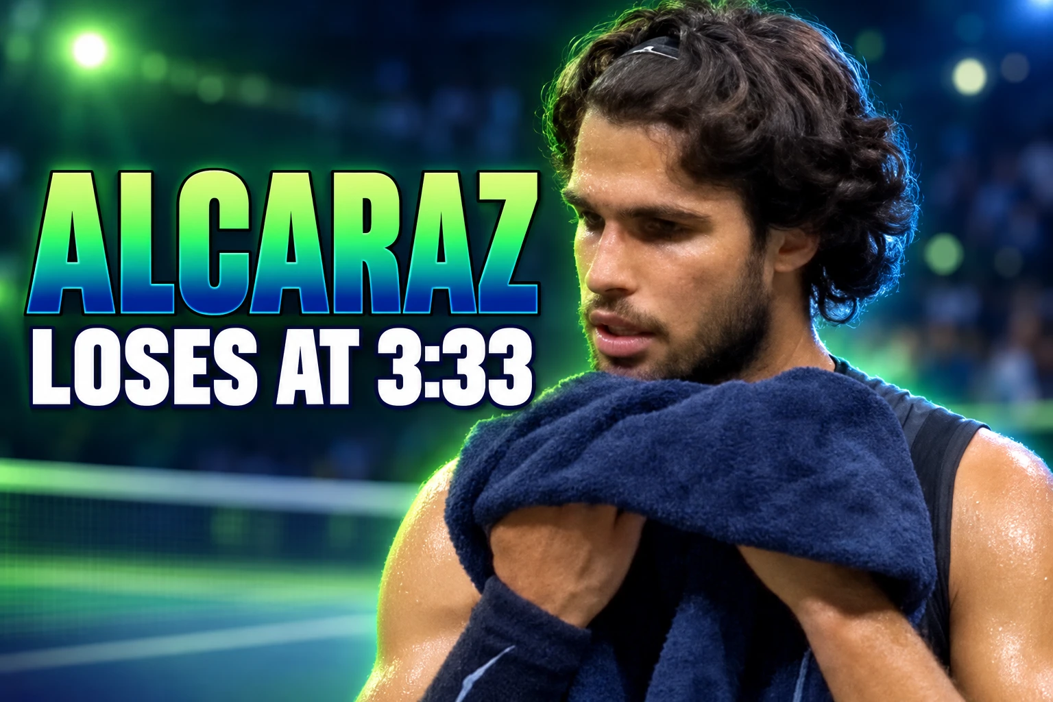 Alcaraz loses US Open 3:33 a.m. Shelton