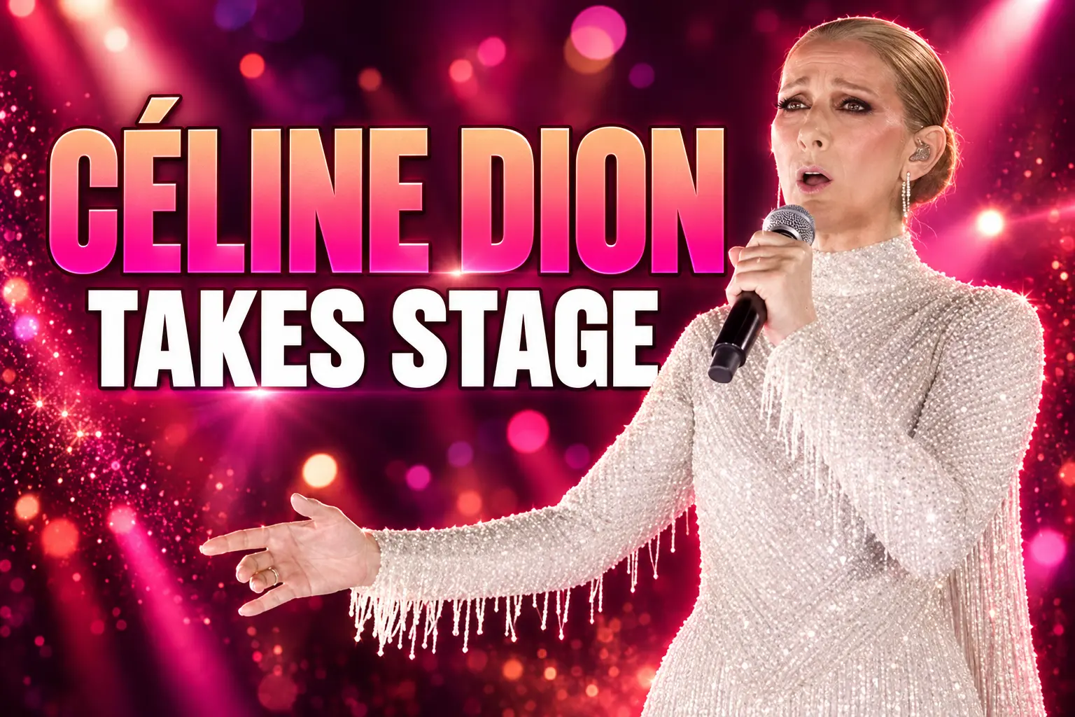 Celine Dion Paris comeback Plenitude Arena residency