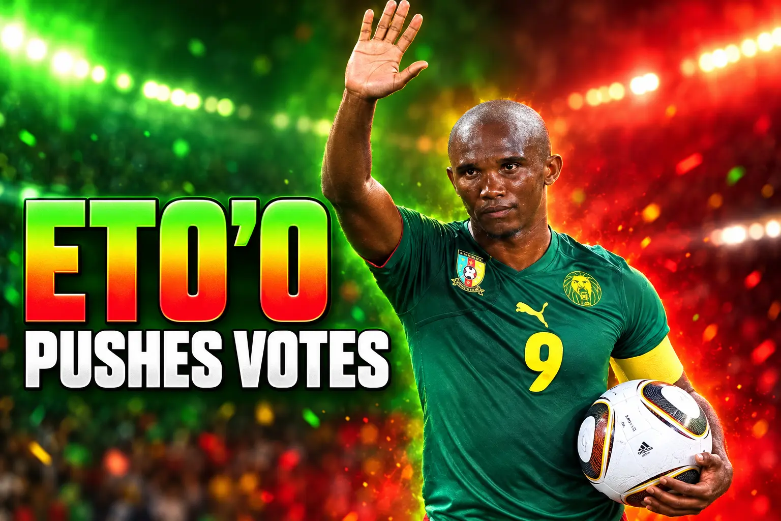 Eto'o lines up Africa votes for Infantino FIFA