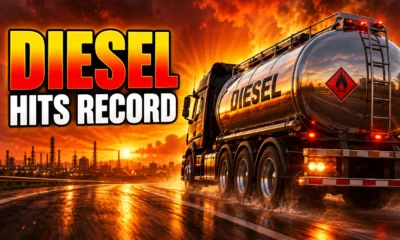 US diesel prices record $6.53 a gallon harvest