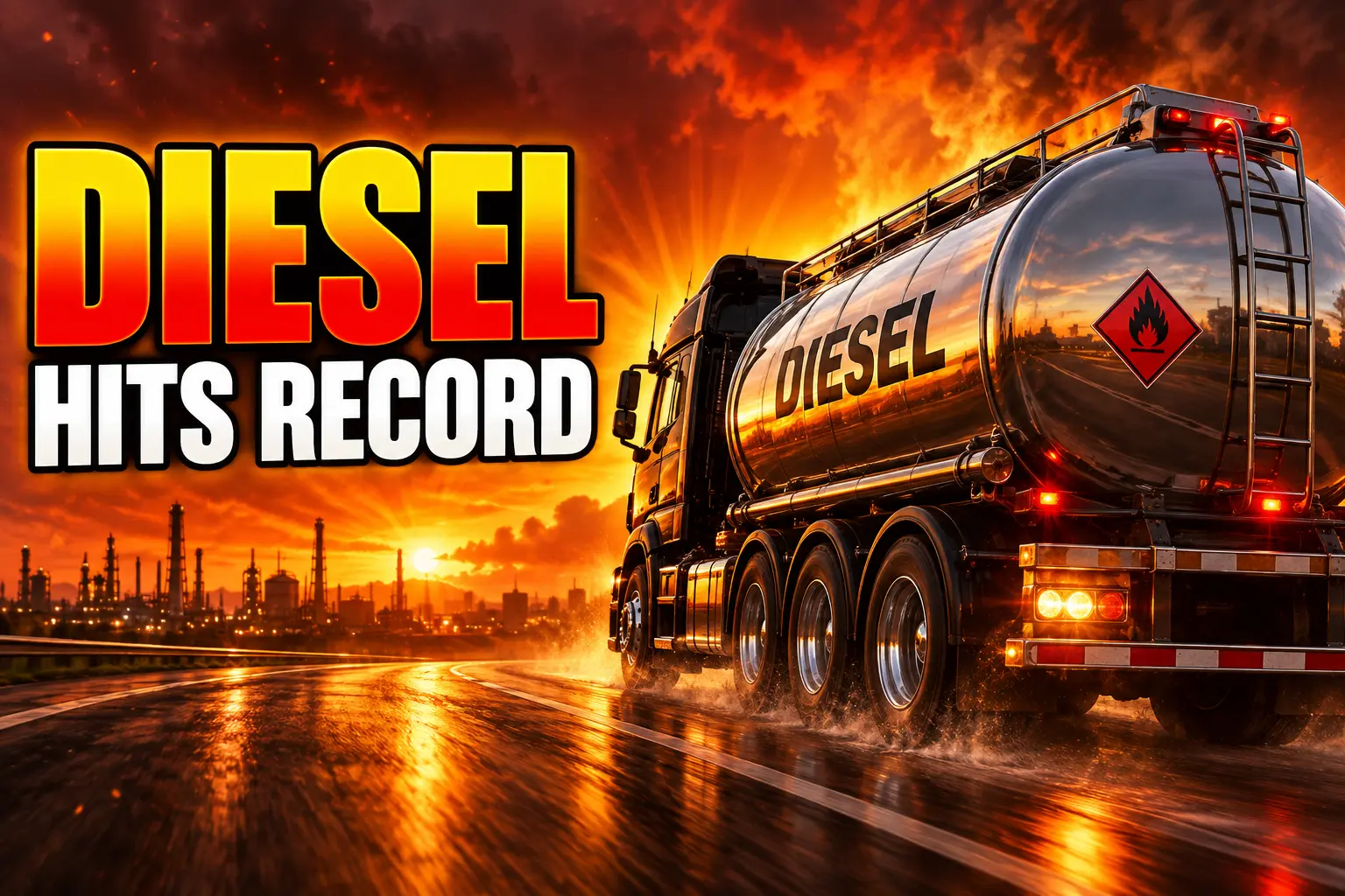 US diesel prices record $6.53 a gallon harvest