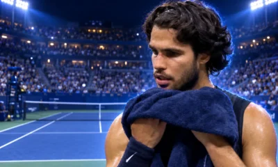 Alcaraz loses to Shelton at 3:33 a.m. US Open