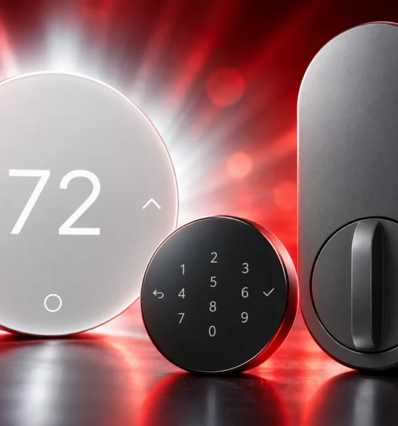 LG sells Apple-designed smart lock and thermostat