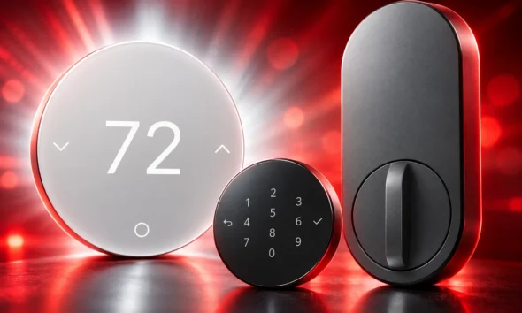 LG sells Apple-designed smart lock and thermostat