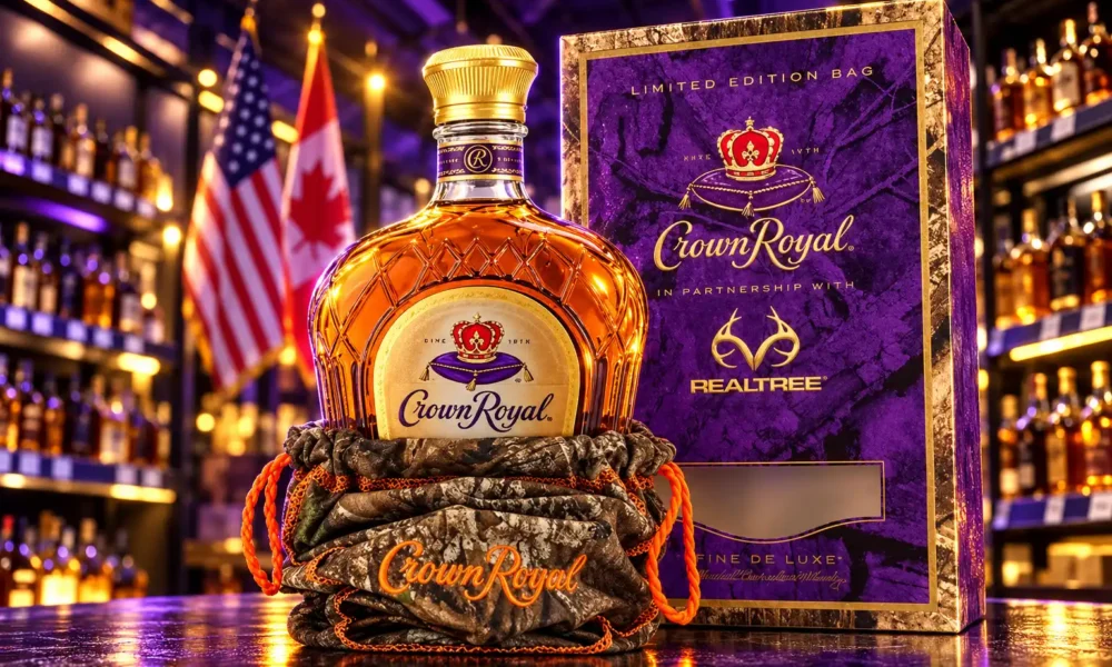 Trump import ban Canadian spirits Crown Royal