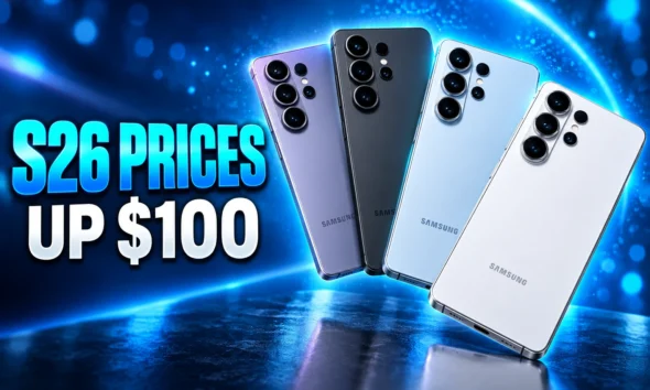 Galaxy S26 Ultra US price hike to $1399