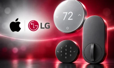 LG sells Apple-designed lock and thermostat