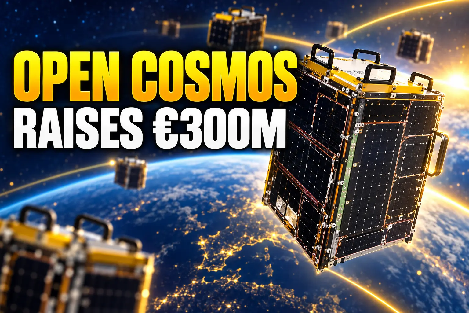 Open Cosmos €300 million satellite funding round Europe