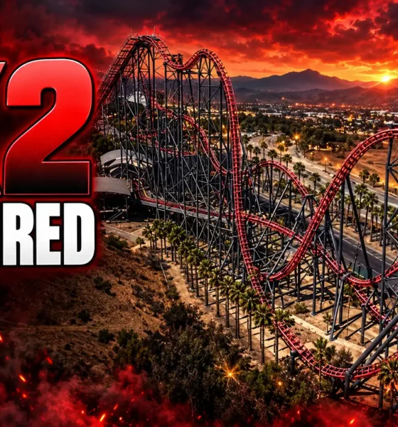 Six Flags Magic Mountain X2 permanently closed
